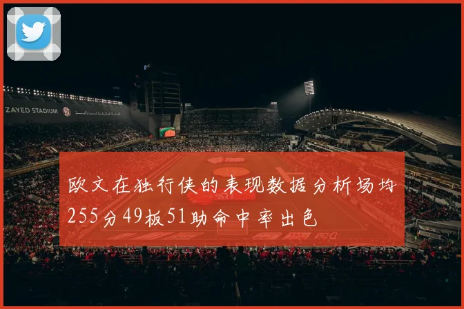 欧文在独行侠的表现数据分析场均255分49板51助命中率出色